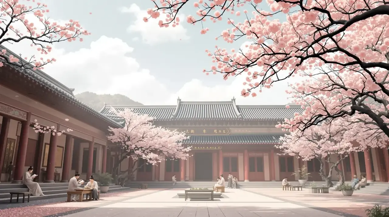 桃李春风剧情背景图