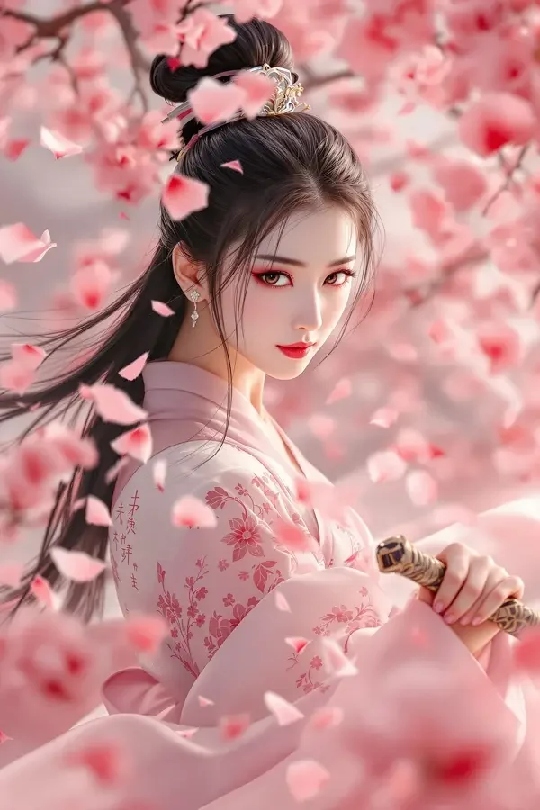剑影桃花高清封面，古装中国大陆2023年影视